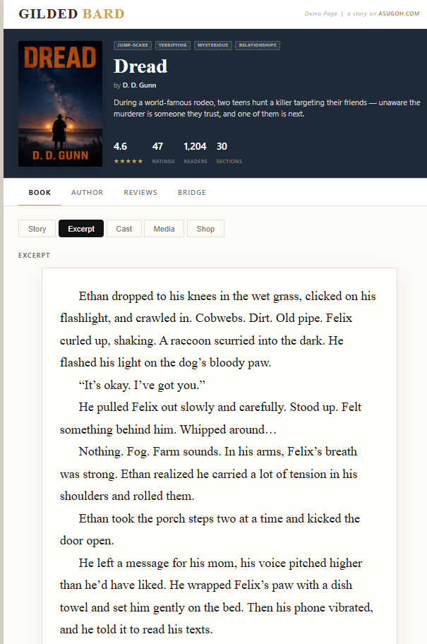 Excerpt page — DREAD