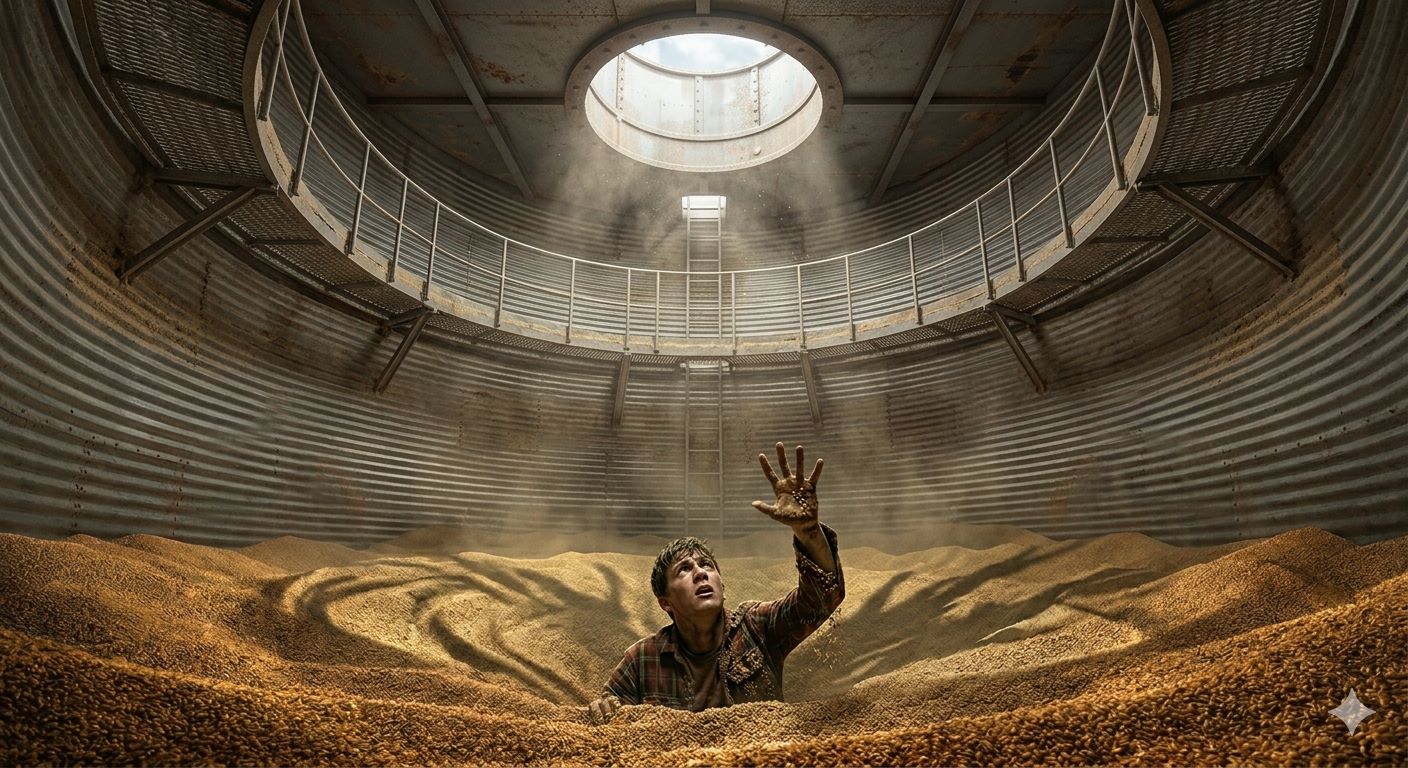 Jacob in Grain Bin
